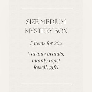 Size Medium Mystery Clothing Box!